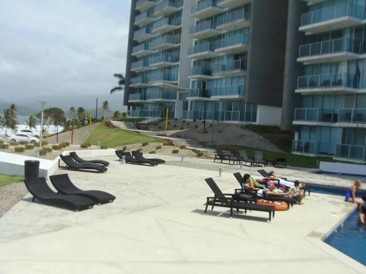 Apartamento En Balabeach Maria Chiquita In Front Of The Beach 2Hab Colon Exterior foto